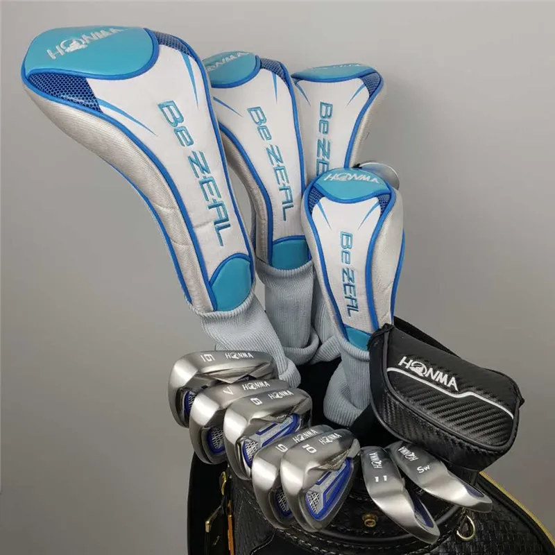 Новый женский комплект для гольф клуба HONMA BEZEAL 525 полный набор клубов с графитным