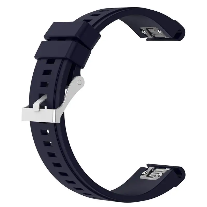 Силиконовые Quick Release ремешок для смарт-часов Garmin спуск Mk1 Fenix5X/3/3HR - Цвет: As show 7