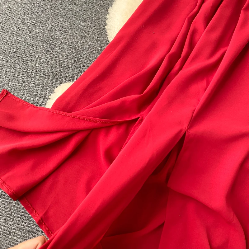 Neploe Dress Women Fashion Square Collar Spaghetti Strap Ladies Vestidos Summer 2020 Elegant Slim Waist Female Dresses 1C916