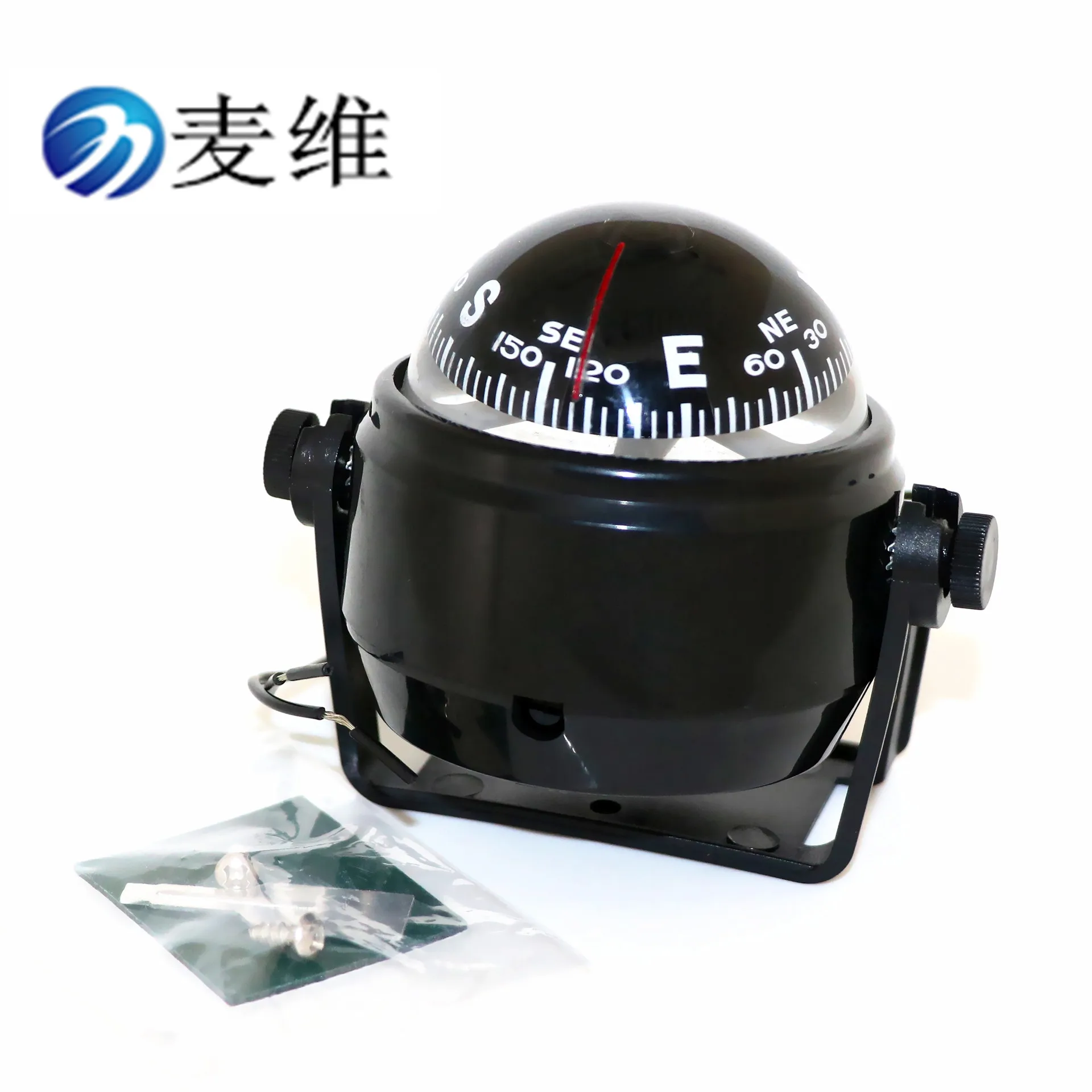 Cross Border Supply of Goods Sergei LC550 Car Mounted Type-r Compass with Magnetic Declination Adjustment Feature Light Included