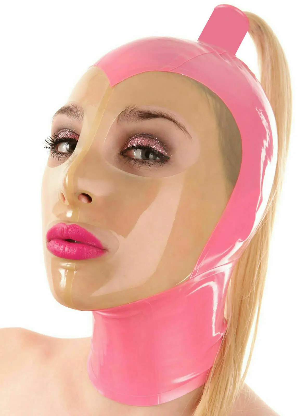 Резиновая унисекс маска-капюшон Gummi 0