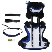 Регулируемый Ортез на шею на грудь, регулируемый ортопедический Ортез на грудную клетку и поясничные подтяжки