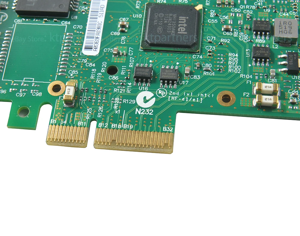 오리지널 브랜드 신제품 PCI-E X4 인텔 I350-T2 듀얼 포트 기가비트 이더넷 네트워크 서버 어댑터 i350AM2 NIC I350T2V2BLK