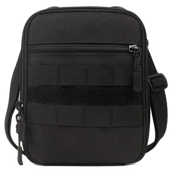 

Protector Plus Nylon Tactical Pouch,Organizer EDC Waist Belt Bag Molle Army Sundries Bags with Shoulder Strap