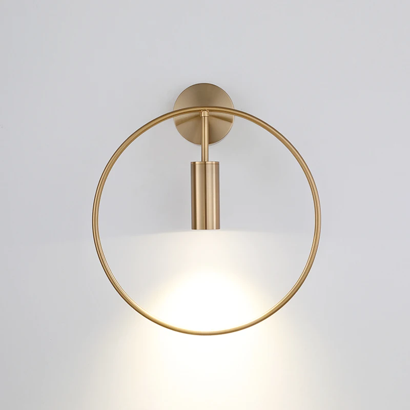 

Ring Personality Wall Lamp Designer Originality Continuous System Concise Modern A Living Room Hallway Bedroom Bedside Lamp