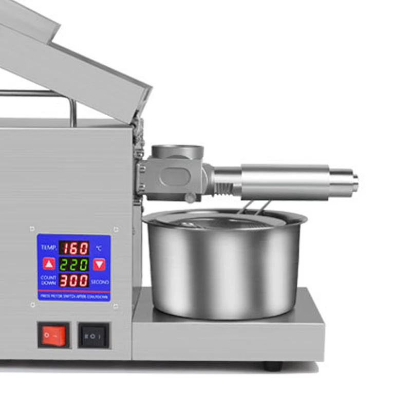 A Pair Oil press Accessories-Press chamber and press rod for oil press, Food Grade Stainless Steel Component 4