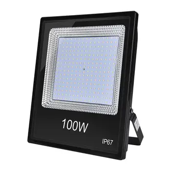 

100W Flood Light IP67 220V LED Spotlight Refletor Outdoor Lighting Garden Lamp