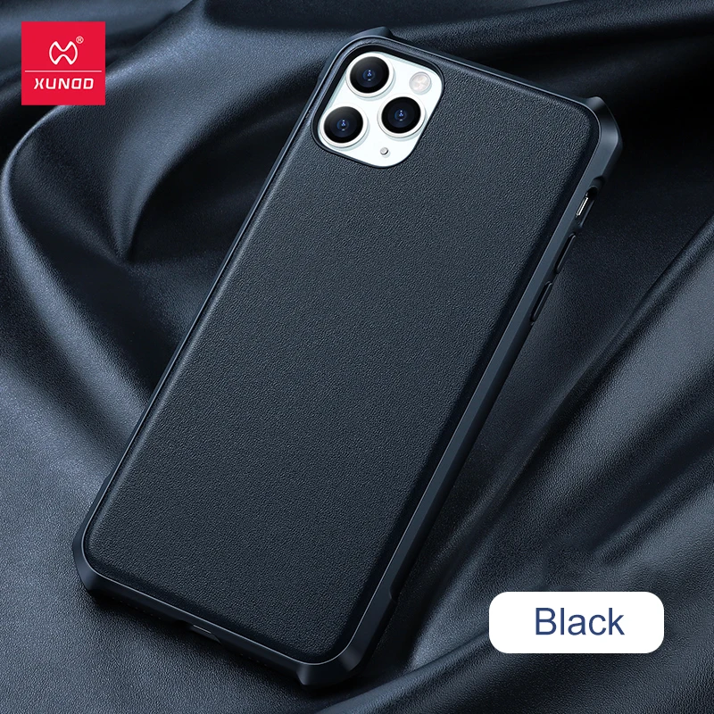 Противоударный кожаный защитный чехол для iPhone11 Pro XUNDD с технологией воздушной