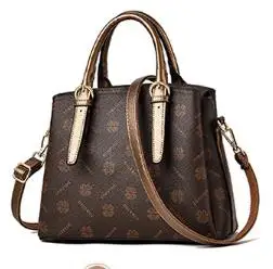 Кофе Новинка, универсальная сумка для мамы среднего возраста, женская сумка на одно плечо, сумка-мессенджер, 324 - Цвет: Кофе