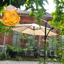 Безопасный Природный ловушка эффективная и многоразовая ловушка для пчел уличная висячая ловушка