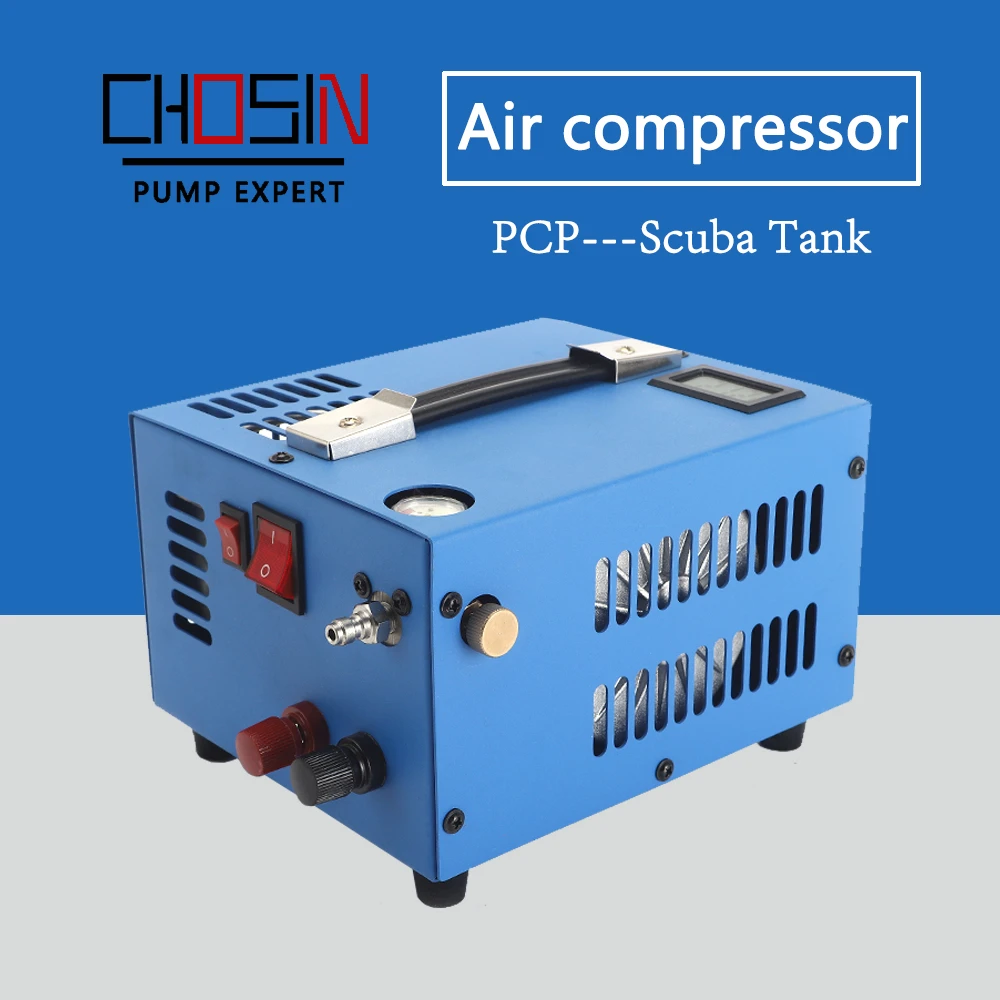 

High quality high pressure air compressor PCP air compressor is used for air gun paintball diving cylinder scuba tank 0-30MPA