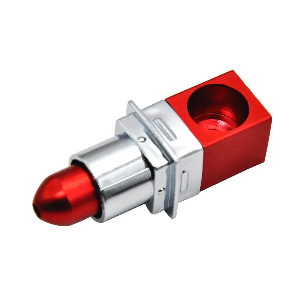 Lipstick Shape Metal Smoking Pipe Tobacco Pipe mini Smoking Accessories Aluminium Alloy Cigarette Holder Women's Gift