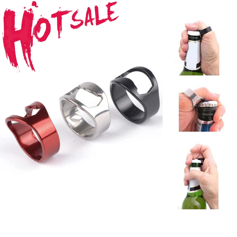1pcs 22mm Mini Bottle Opener Stainless Steel Ring-shape Beer Cap Opening Remover For Kitchen Gadgets Bar Tools | Дом и сад