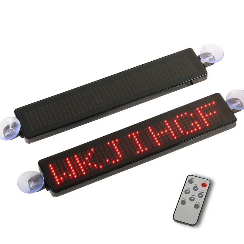 Car LED Sign Window Signage Panel Display for Moving Text