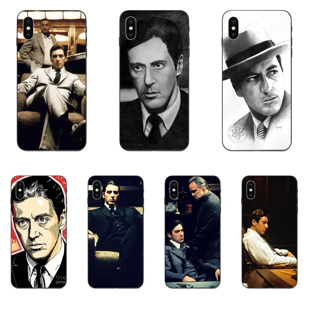 Майкл корлеон крестный отец. Al Pacino чехлы из термополиуретана Чехлы для Apple iPhone 4 4s 5