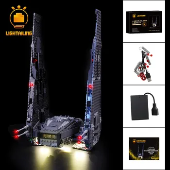 

LIGHTAILING LED Light Kit For Kylo Ren' s Command Shuttle Lighting Set Compatible With 75104 (NOT Include The Model)