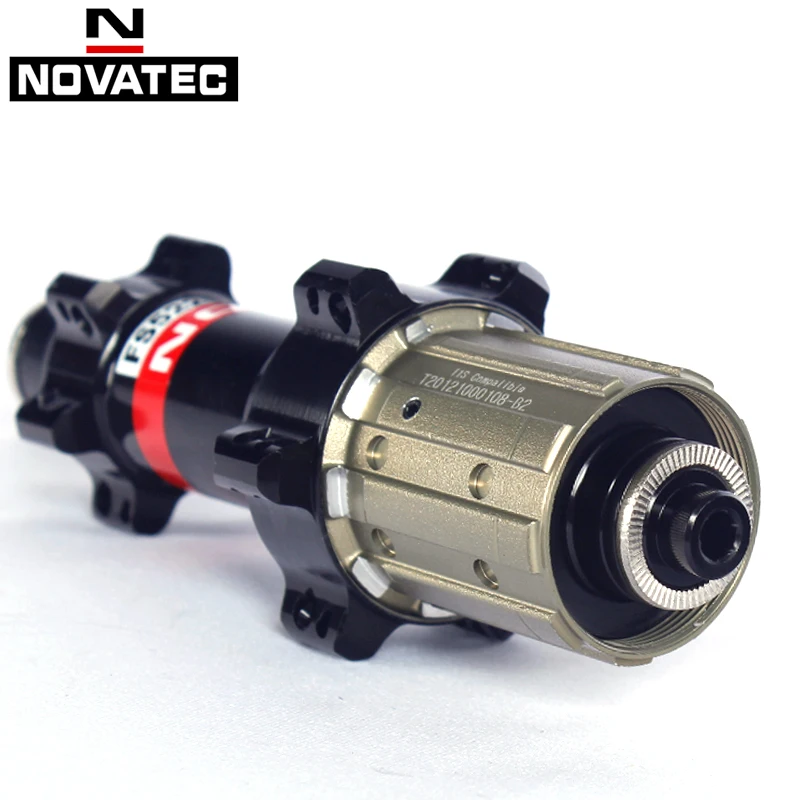 Novatec Highway Bike AS61CB / FS62CB light carbon fiber straight drawing 4 Bearing 20/24Holes XD/XDR 10/11speed bicycle hub