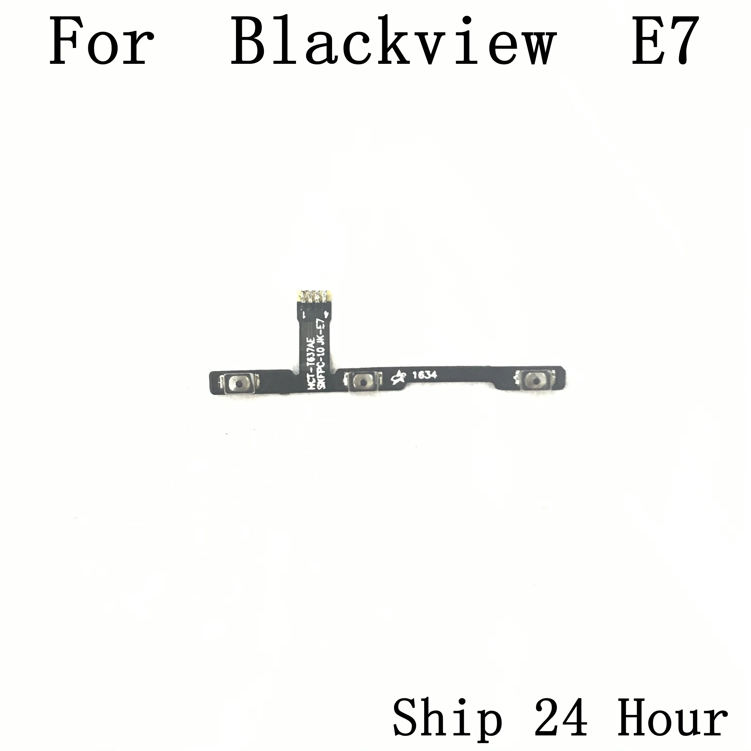 Кнопка включения и выключения питания Blackview E7 + гибкий кабель FPC для ремонт