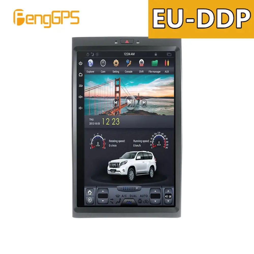 Автомобильный мультимедийный проигрыватель Tesla без DVD-плеера с GPS-навигацией 17