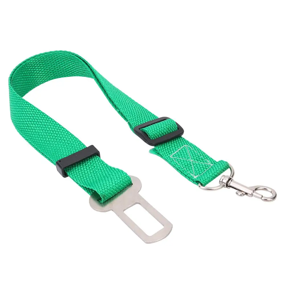 Car Dog Harness Leash Lead Polyester Fiber Convenient Fashion Adjustable Clip Vehicle Pet Dog Puppy Safety Seat Belt Seatbelt