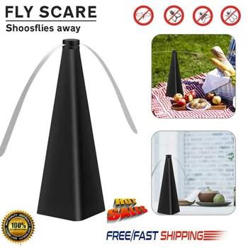 

Flying Bug Repeller Fan Outdoor Garden Picnic Flying Insect Pest Repeller Spinning Electric Fan