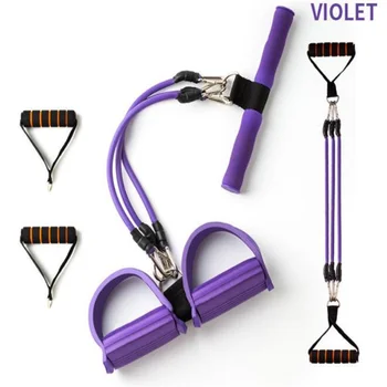 

Multipurpose chest developer Foot pull strap chest expander Sit-ups device Pedal exerciser