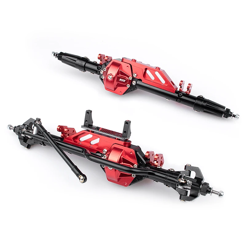 KYX Racing CNC алюминиевая передняя и задняя оси набор аксессуаров для 1/10