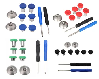 

1 Set Replacement Grips Stick Joysticks Buttons thumbsticks Cap Cover for Xbox One Elite Controller Gamepad With Screw Driver