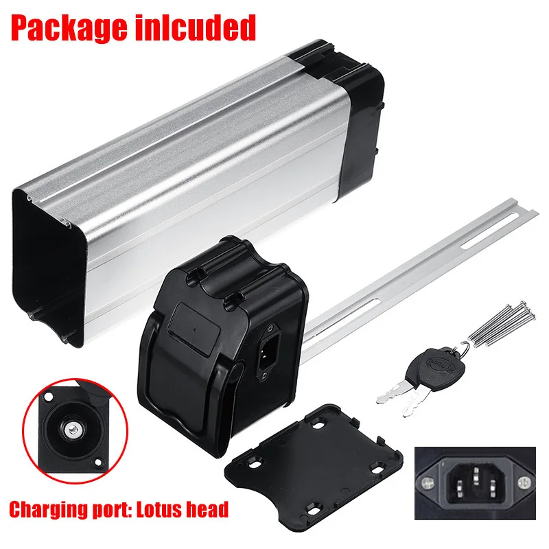 

Plastic Battery Box For Electronic Bicycle Large Capacity Top Bottom Cover Set