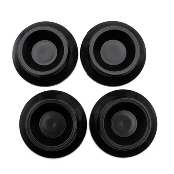 

4 Piano Caster Cups Gripper Set with Sturdy 300kg Load Bearing ABS for Upright Vertical Piano
