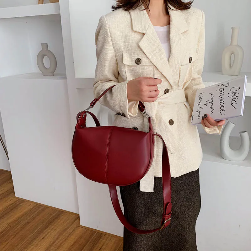 Kopen Solid Retro PU Lederen Crossbody Tassen Voor Vrouwen 2019 Kleine Schouder Tas Dame Handtassen bolso mujer Vrouwen Tas