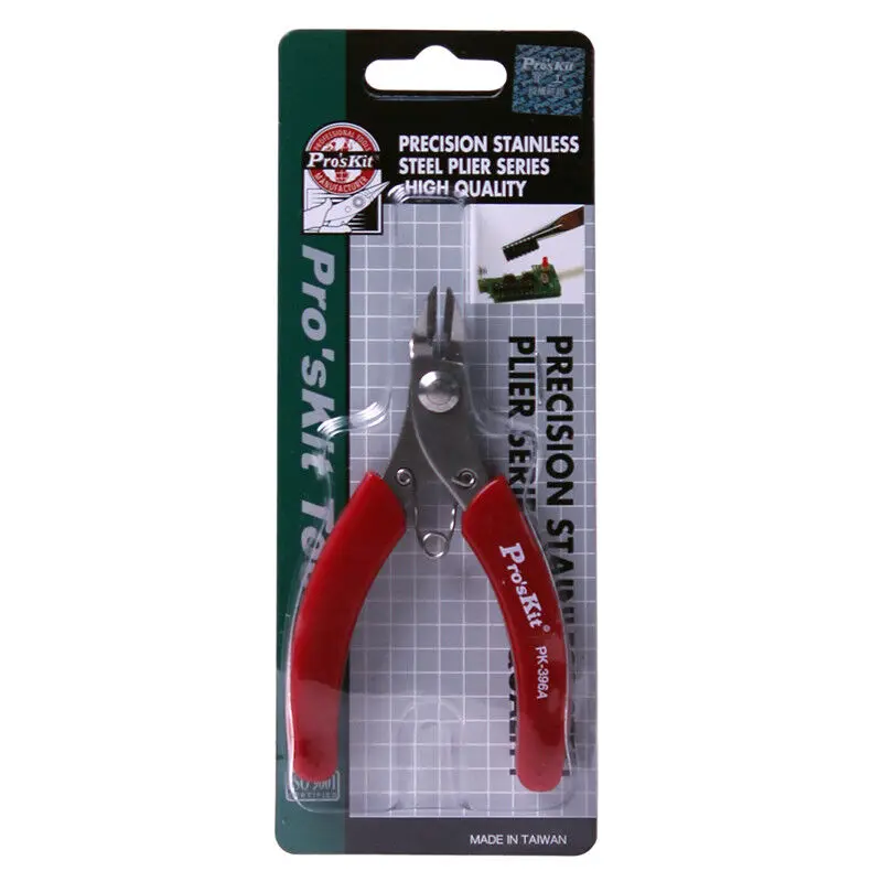 Бренд Pros'Kit 1PK-396A диагональные плоскогубцы из нержавеющей стали Бокорезы Плоскогубцы кусачки для ремонта ручные инструменты