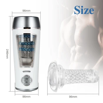 Automatic Piston Telescopic Rotation Masturbator for Men Dildo Vibrator Oral Blowjob Sucking Vaginal Sex Machine Adult Sex Toys 5