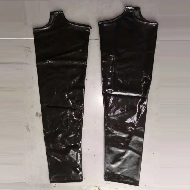 HOt Sexy Faux Leather Leggings Clip Garter Belt Women Garters Pants Sexy Lingerie Exotic Apparel Club Wear FX18