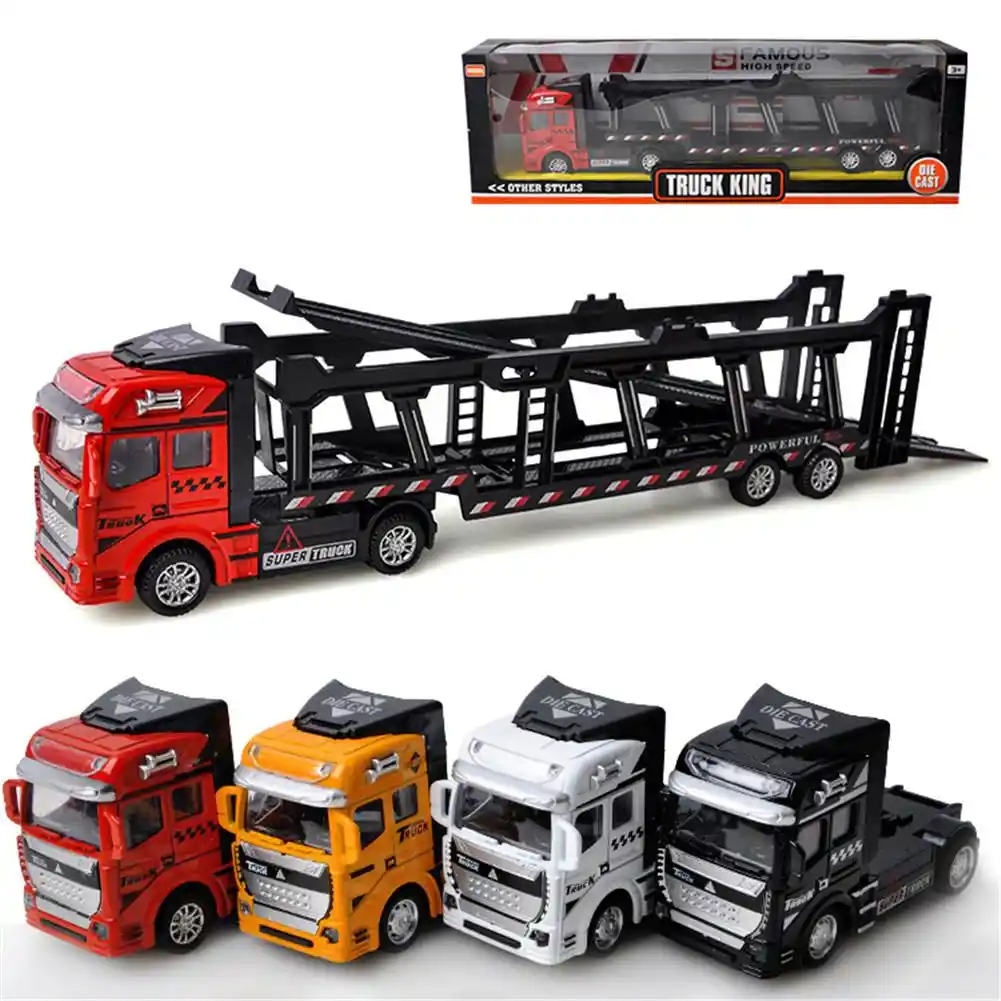 High Simulation 1:48 Alloy Truck Model Car Gift Toy Vehicle Kids Playing Toys
