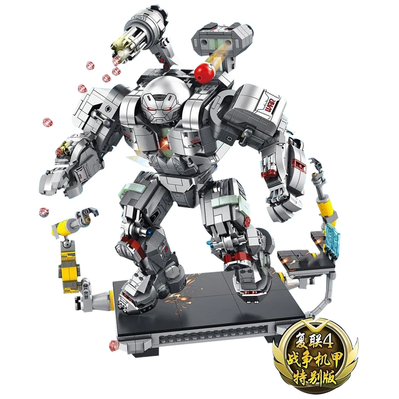 

For LEGOing Avengers Movie Endgame Iron Man Battle Machine Blocks Set Figures Toys Kids For LEGOing Marvel Superheroes 1710Pcs