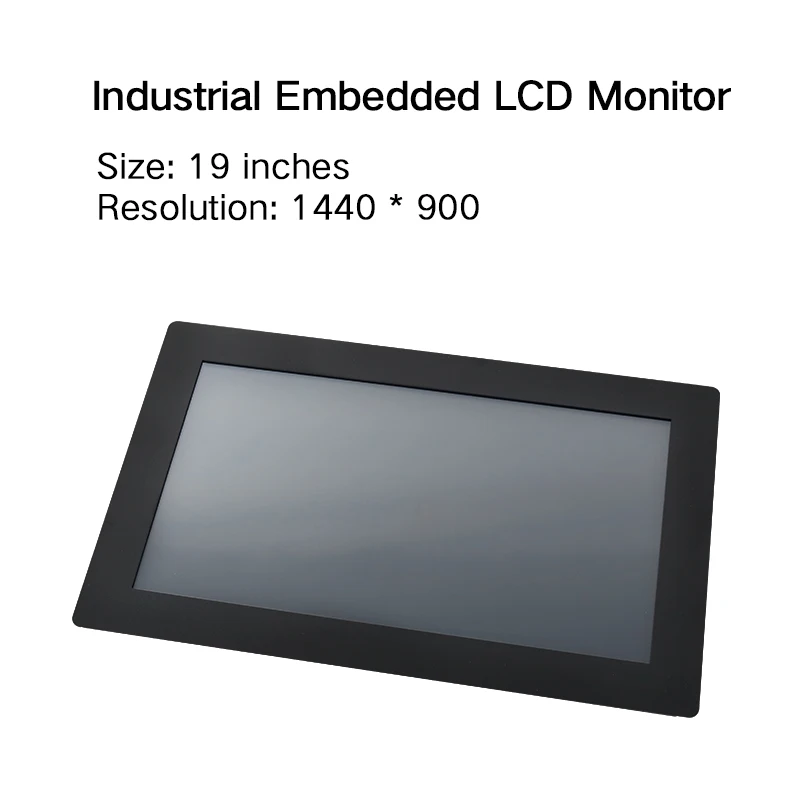 US $252.32 19 Inch Display LCD Screen Monitor 1440 HDMI VGA DVI TV interface Not Touch Screen Buckles Mounting