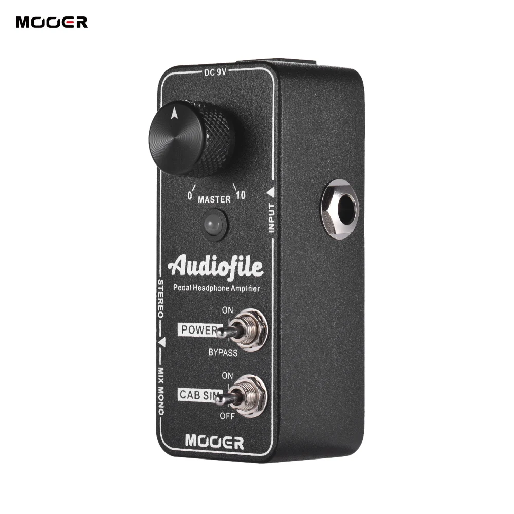 

MOOER Audiofile Professional headphone amplifier effects pedal built in analog speaker cabinet simulation