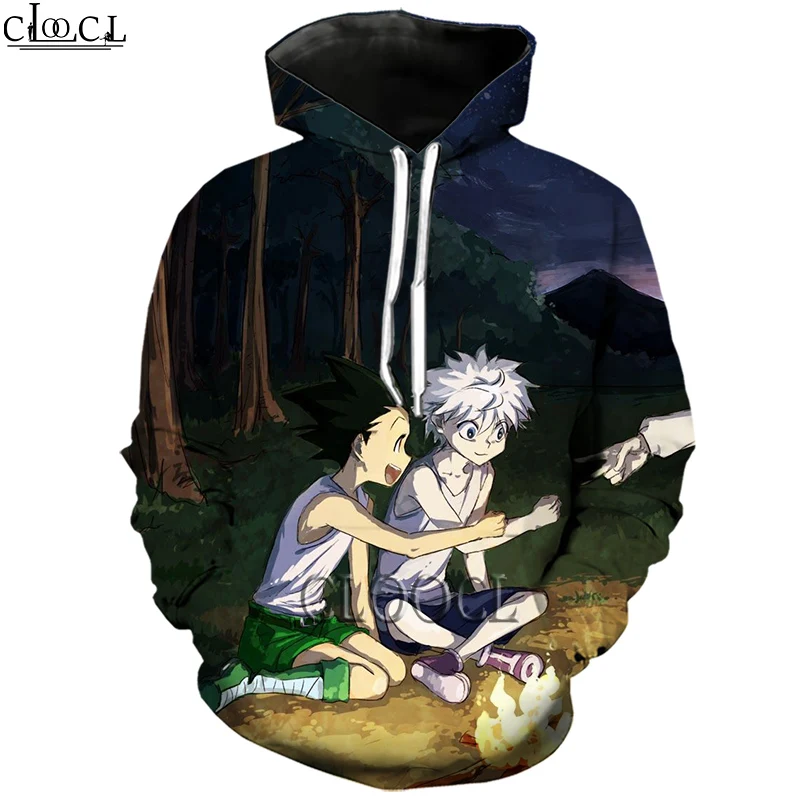 

Новинка 2021, Модная японская Толстовка HX Hunter X Hunter с 3D принтом для мужчин и женщин, универсальные топы унисекс в стиле Харадзюку, хип-хоп