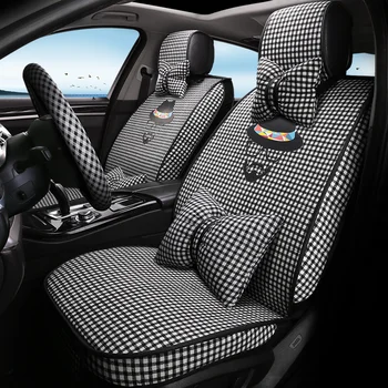 

Full Coverage flax fiber car seat cover auto seats covers for Chevrolet spark a aveo b chevrolet cruze cobalt camaro