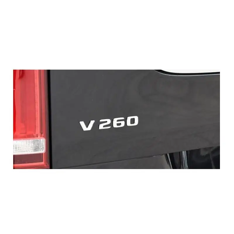 3D ABS пластик старый и стиль V260 V260L эксклюзивный значок эмблема наклейка логотип для автомобиля - Название цвета: 4