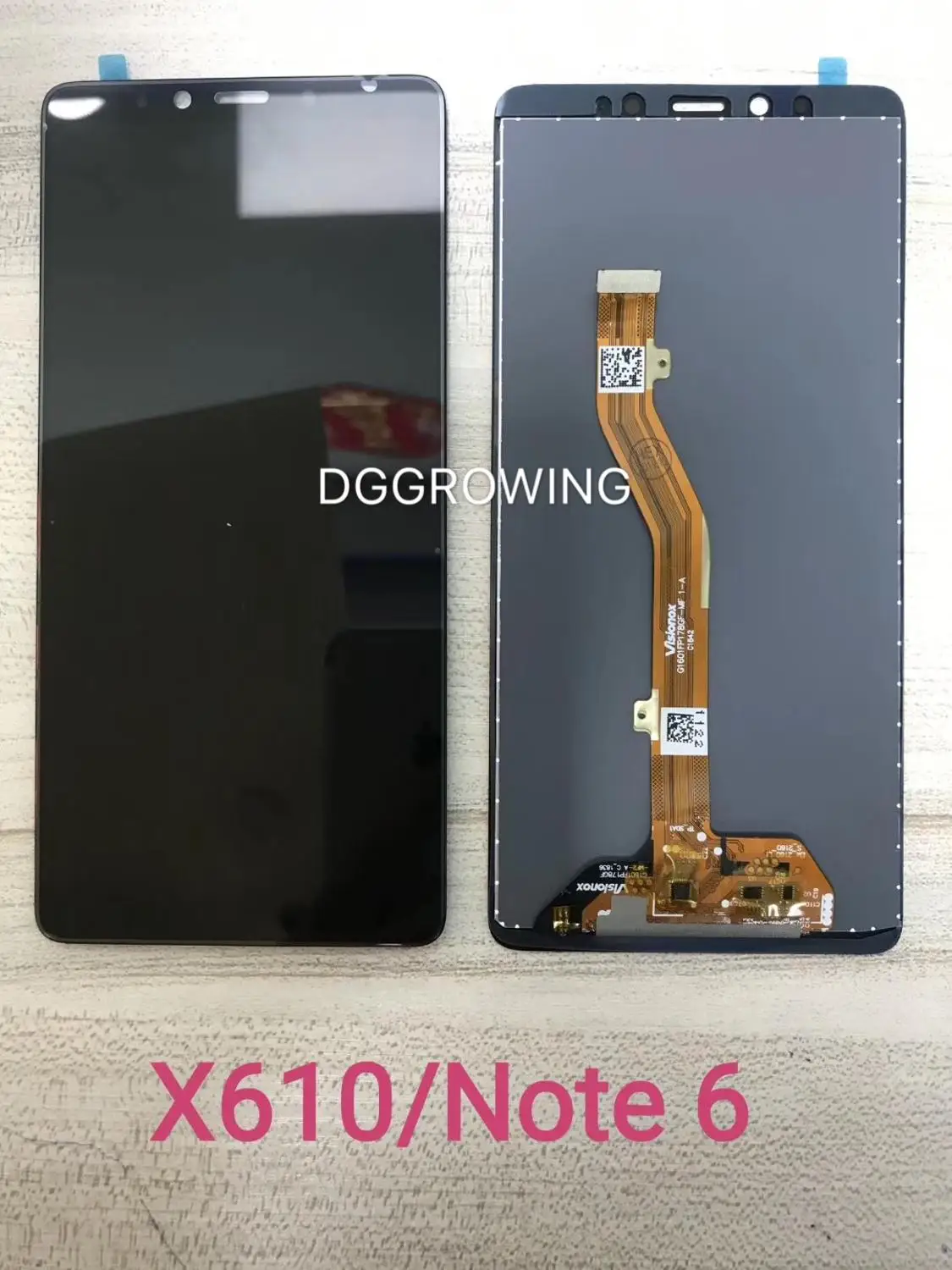 Высокое качество ЖК-дисплей с сенсорным экраном Панель в сборе для Infinix X610/Note 6