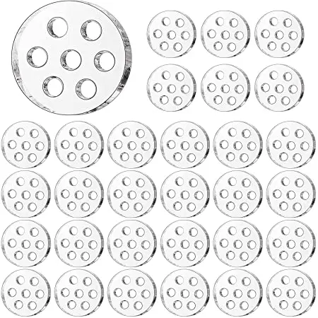 0.315" (8mm) Glass Screens Filters Suitable for Smoking Pipes-5 Pieces smoking pipe filters
