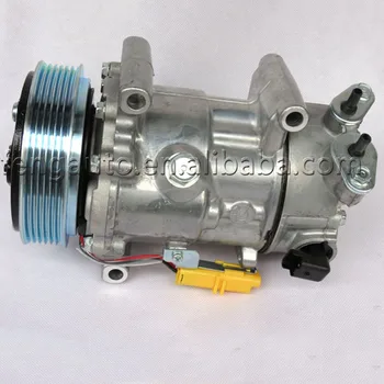 

1363F/1367F/1355 1351F/1367/1364F 9670318880/9651910980 Auto ac compressor for peugeot 307/207/308/Citroen C4/C3/C2