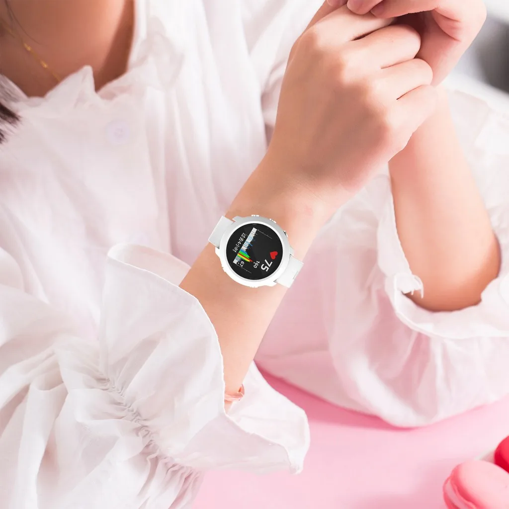 Мягкий сменный силиконовый тонкий чехол для часов Garmin Forerunner 645 Music Watch