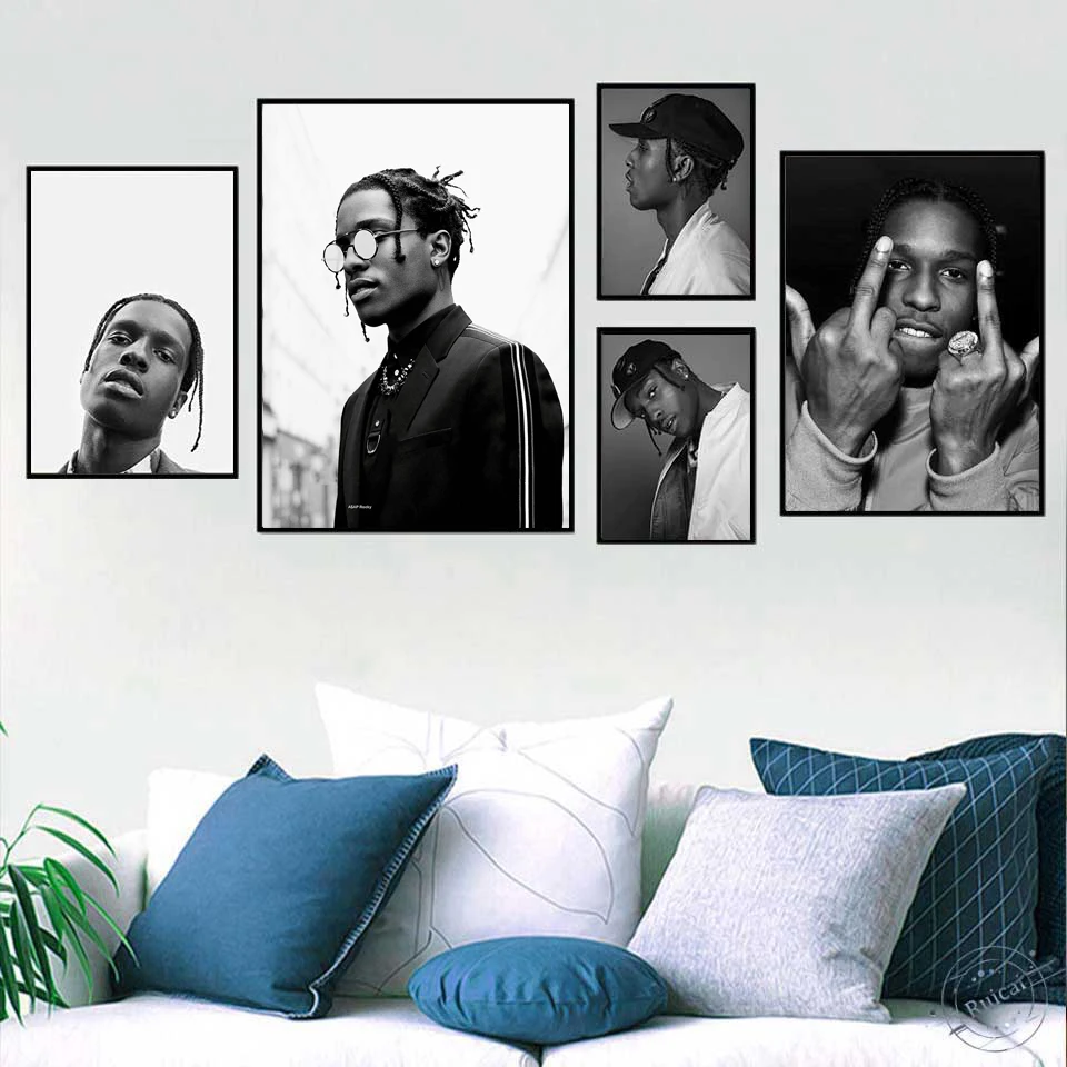 Картина на холсте как можно скорее Рокки печатный плакат рэпера музыкальная