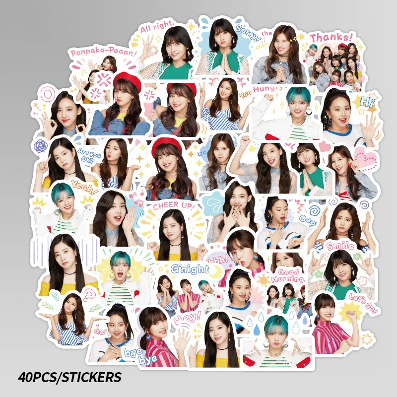 Cartoon Twice Sticker, Twice Lovely Stickers