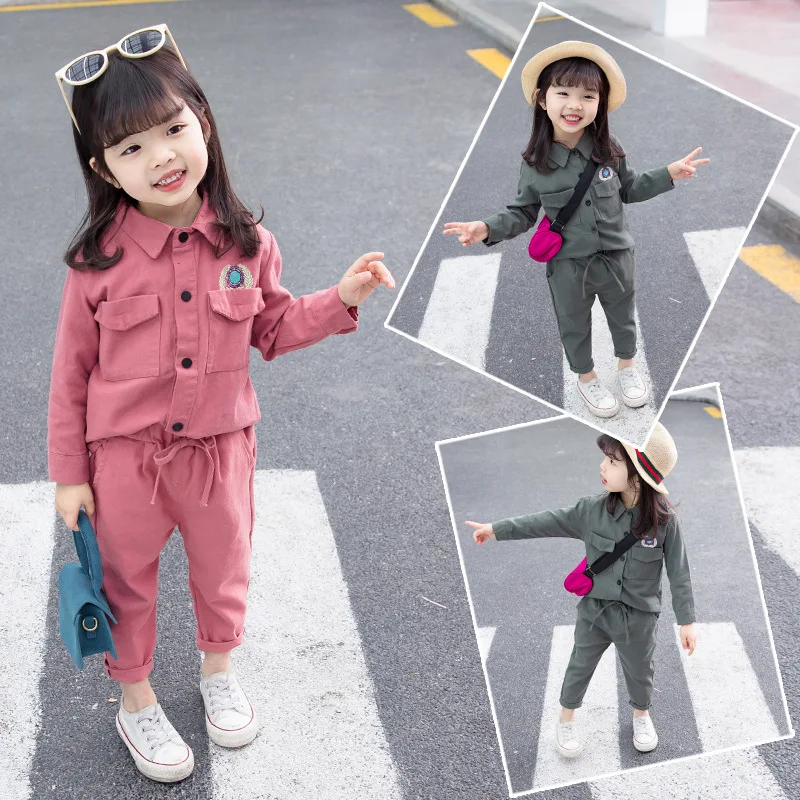 

Female Baby Spring Clothing Set 0-1-Year-Old 3 Infant Childrenswear 4 Girls Clothes 2 a Year of Age BOY'S Spring And Autumn 2019