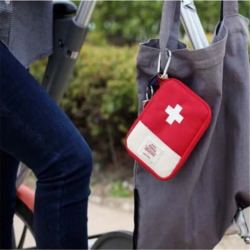 Portable First Aid Medical Kit Travel Outdoor Camping Useful Mini Medicine Storage Bag Camping Emergency Survival Bag Pill Case 6