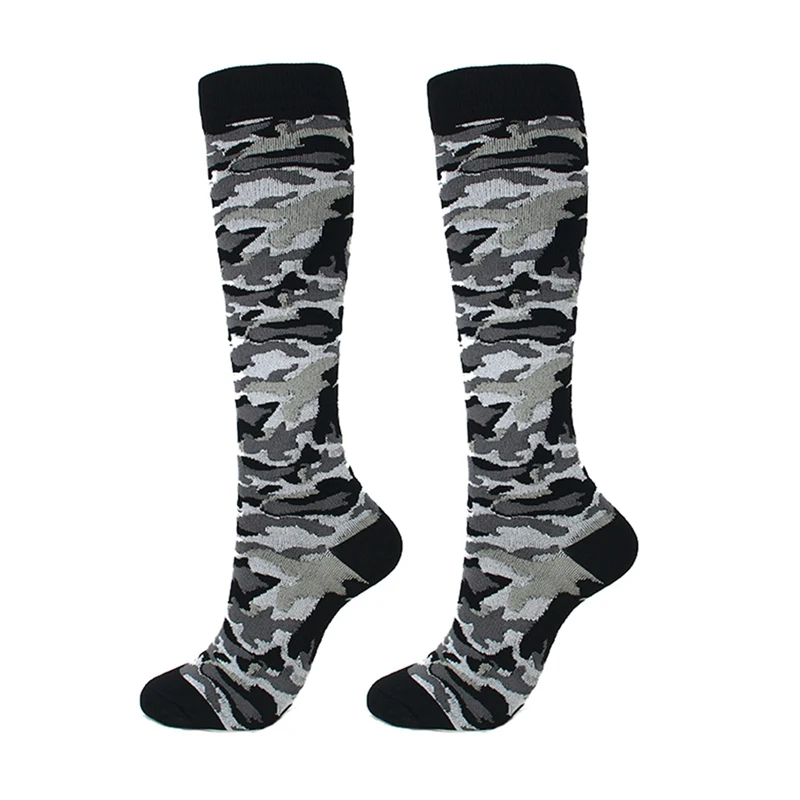 

Compression Socks Unisex Running Socks Sports Compression Socks Support Unisex Outdoor Camouflage Racing Long Pressure Stockings